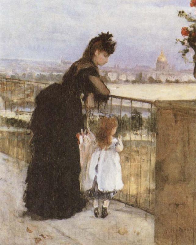 Berthe Morisot On the Balcony Spain oil painting art